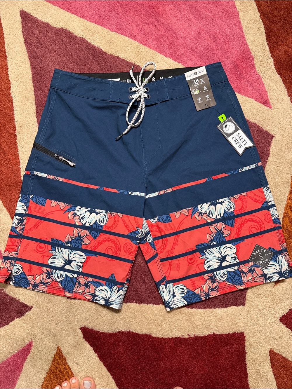 NWT Salty Crew Dawn Patrol Board Shorts Size 28